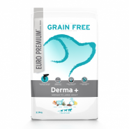 Euro Premium- Derma+ (Saumon) Adulte 2,5kg (Grain free) 75% Protéines